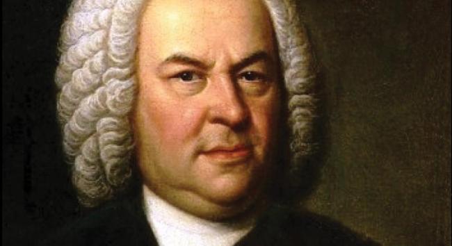 A painting of J.S. Bach 