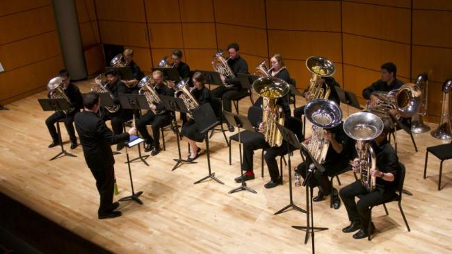 The UGA Tuba/Euphonium Ensemble