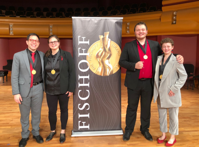 Prize-winning saxophone quartet performs classical to modern