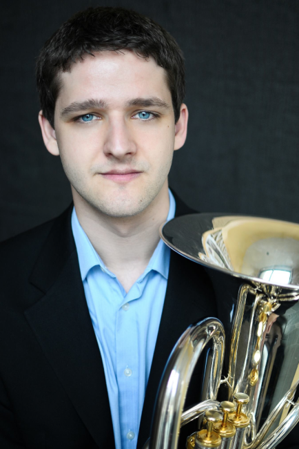 Euphonium player Christopher Leslie takes top prize at Falcone