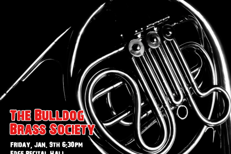 Bulldog Brass Society Poster - 1-9-15 at 6:30 pm in Ramsey Hall